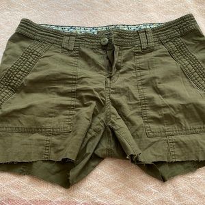 Cargo green prana pants
